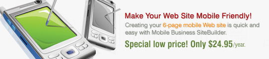 Mobile Business SiteBuilder