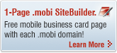 1-Page .mobi SiteBuilder